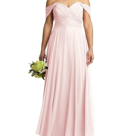 Dessy 2970 blush size 10 - Picture 5 of 13